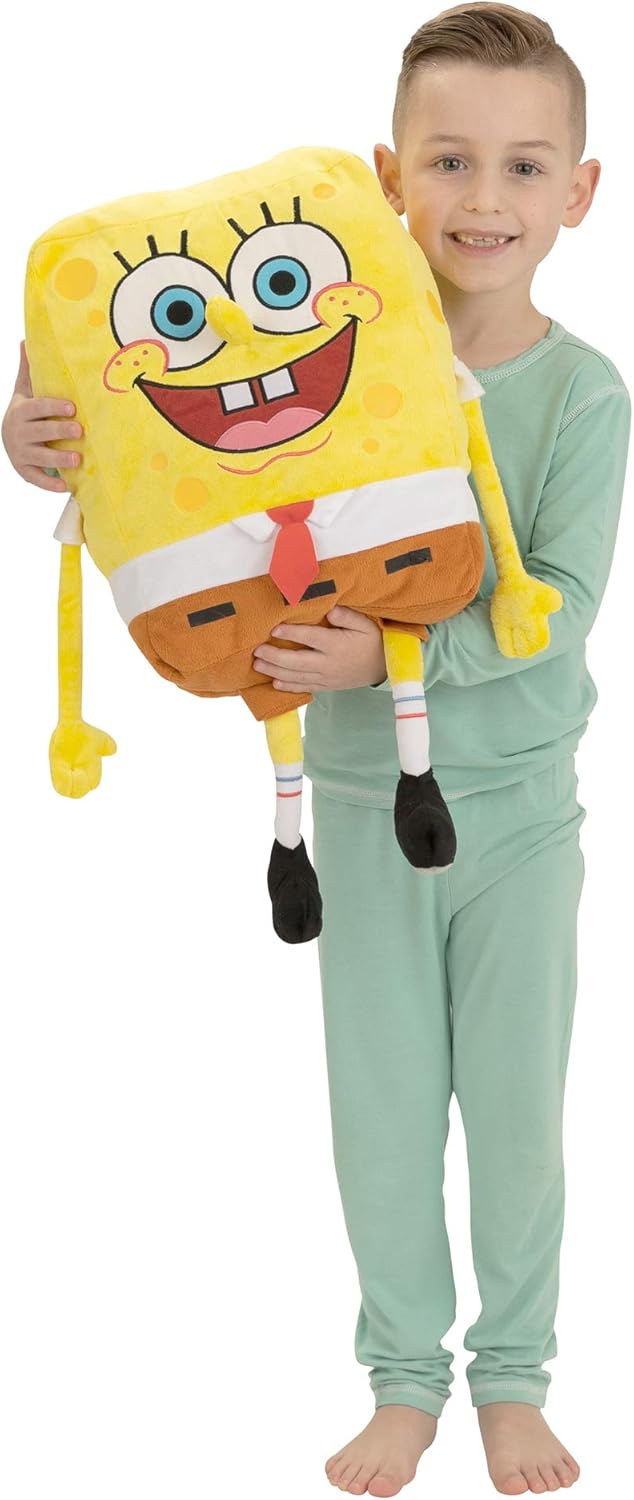 Franco Spongebob Kids Plush Cuddle Pillow Buddy 1