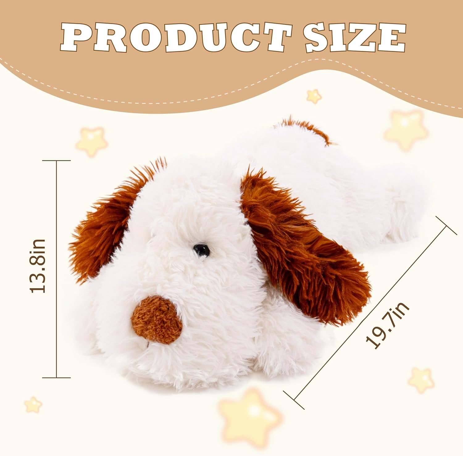 GADXV 20 Inch Soft Plush Dog Stuffed Animal Toy
