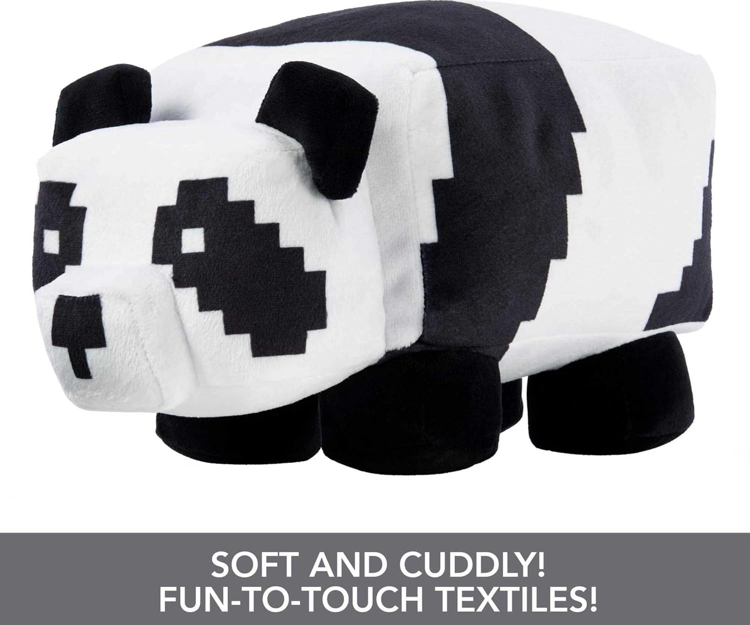 Mattel Minecraft Basic Panda Plush 8-Inch Collectible Toy