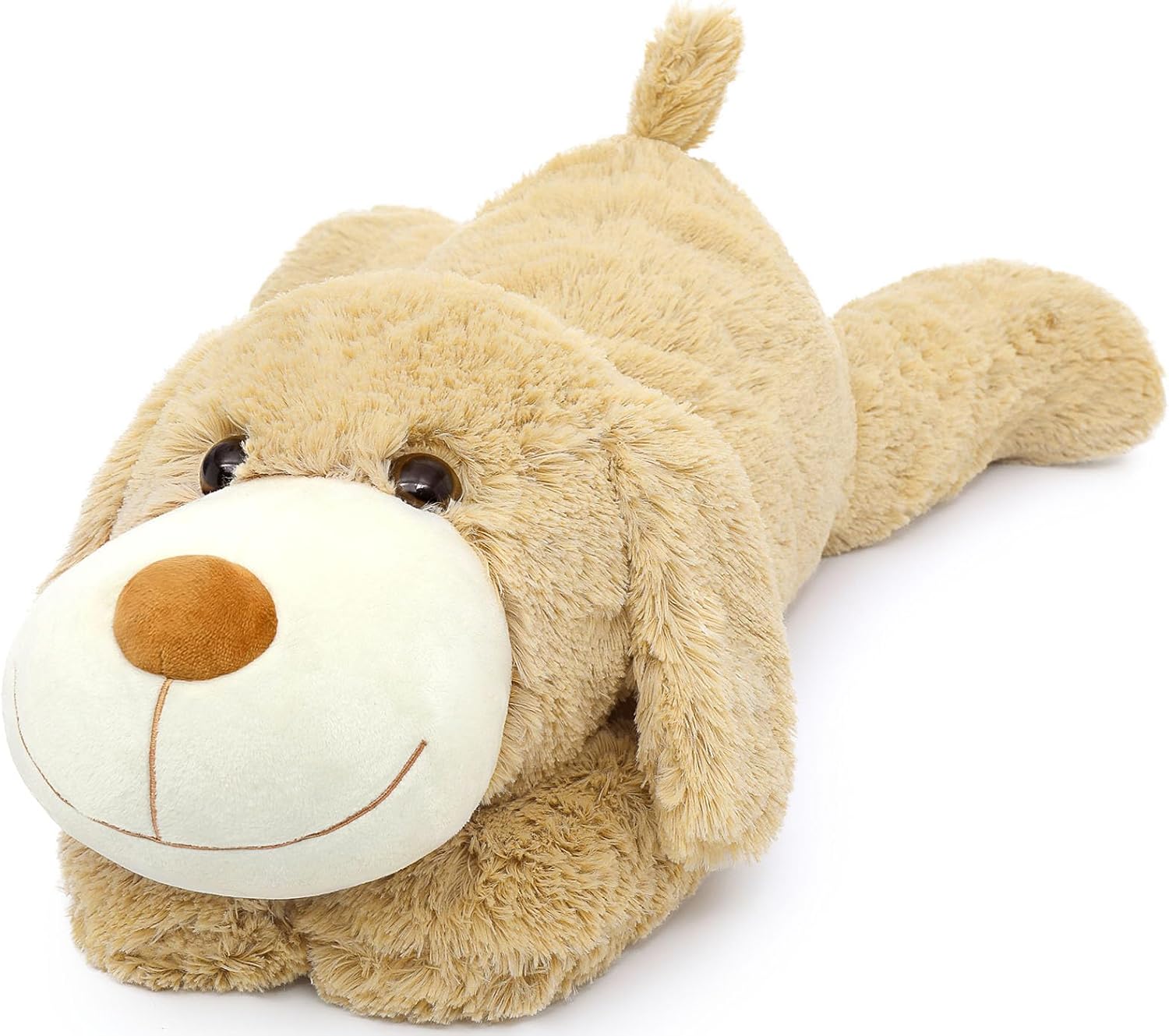 BENINY Giant Dog Plush 32 Inch Cuddly Pillow Toy