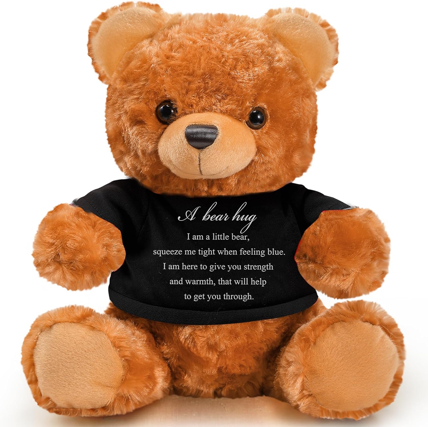 Meooeck Comfort Bear Plush Stuffed Animal Sympathy Gift