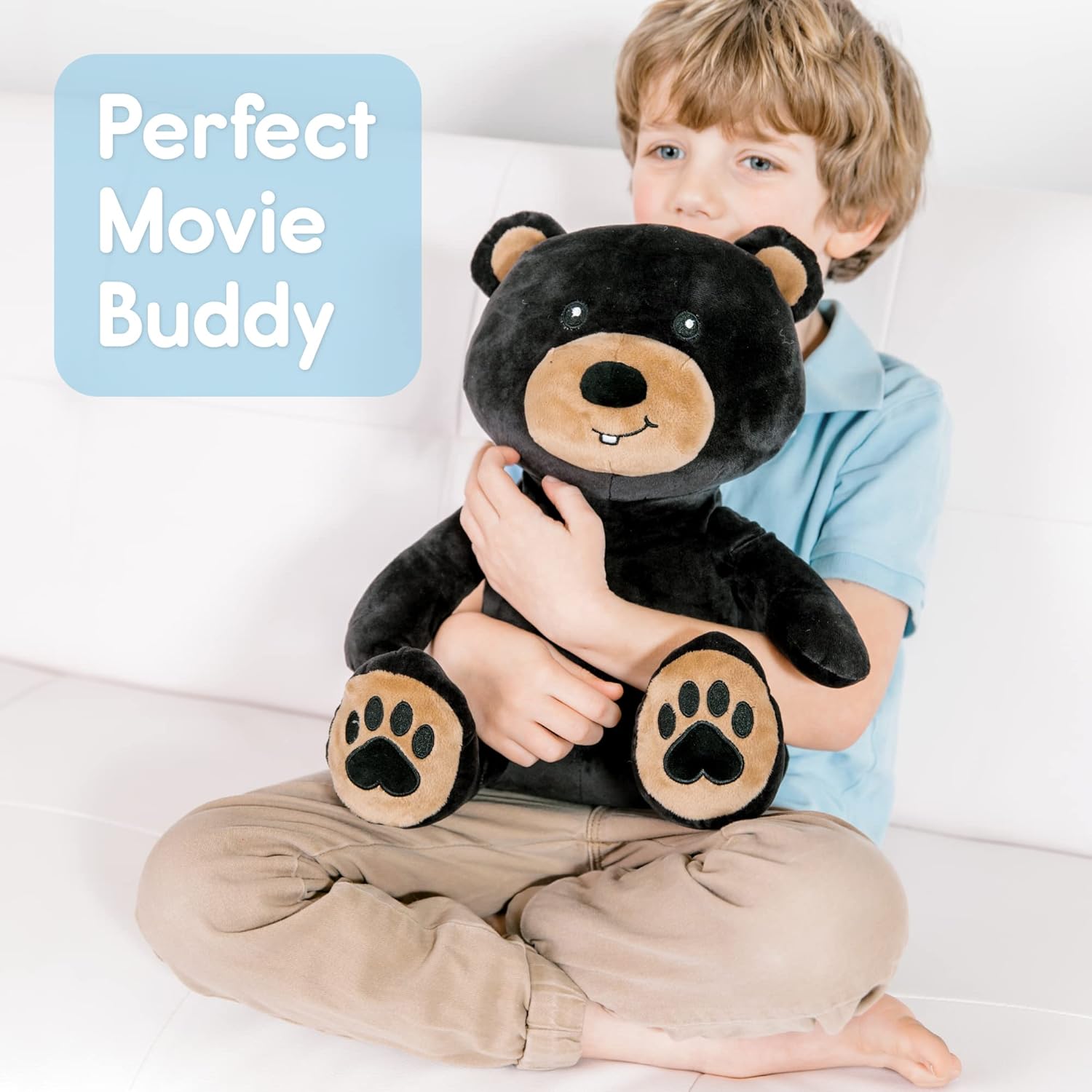 Snuggie Buggies Bear Stuffed Animal Ultra Soft Plushie