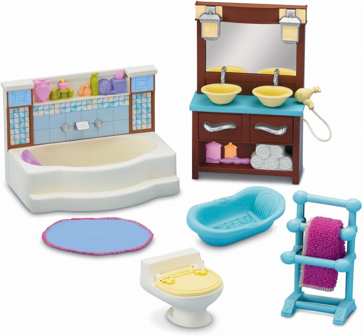Fisher-Price Loving Family Bathroom Playset