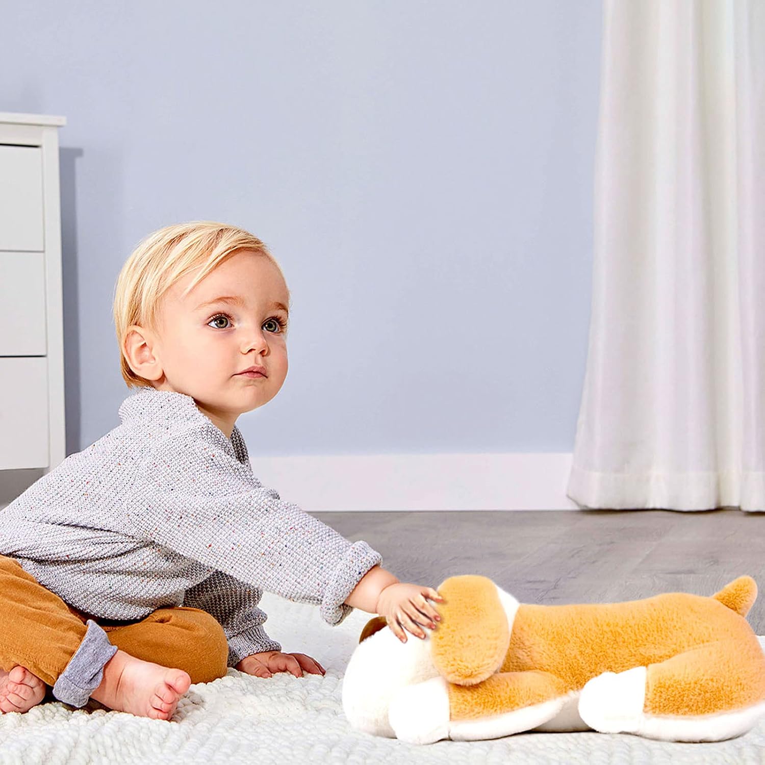 Niuniu Daddy 18 Weighted Dog Plush Pillow