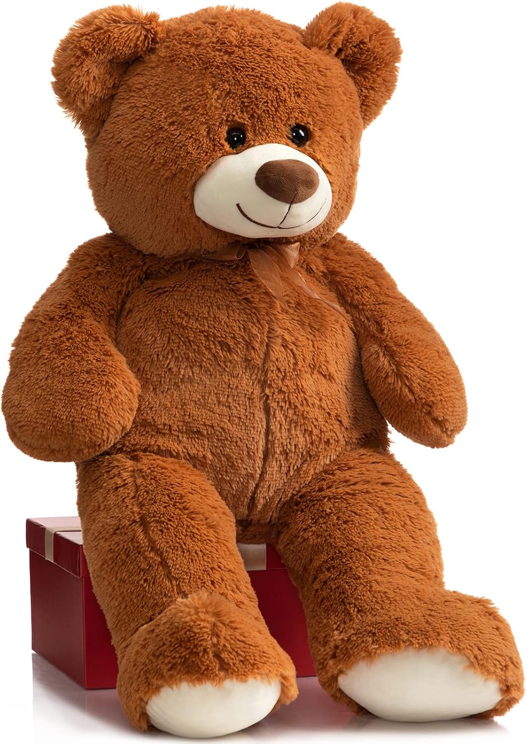 HollyHOME 36 Inch Brown Teddy Bear for Kids and Girlfriend