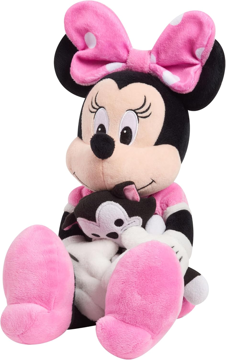 Disney Classics Lil Friends Minnie Mouse Plushie with Figaro