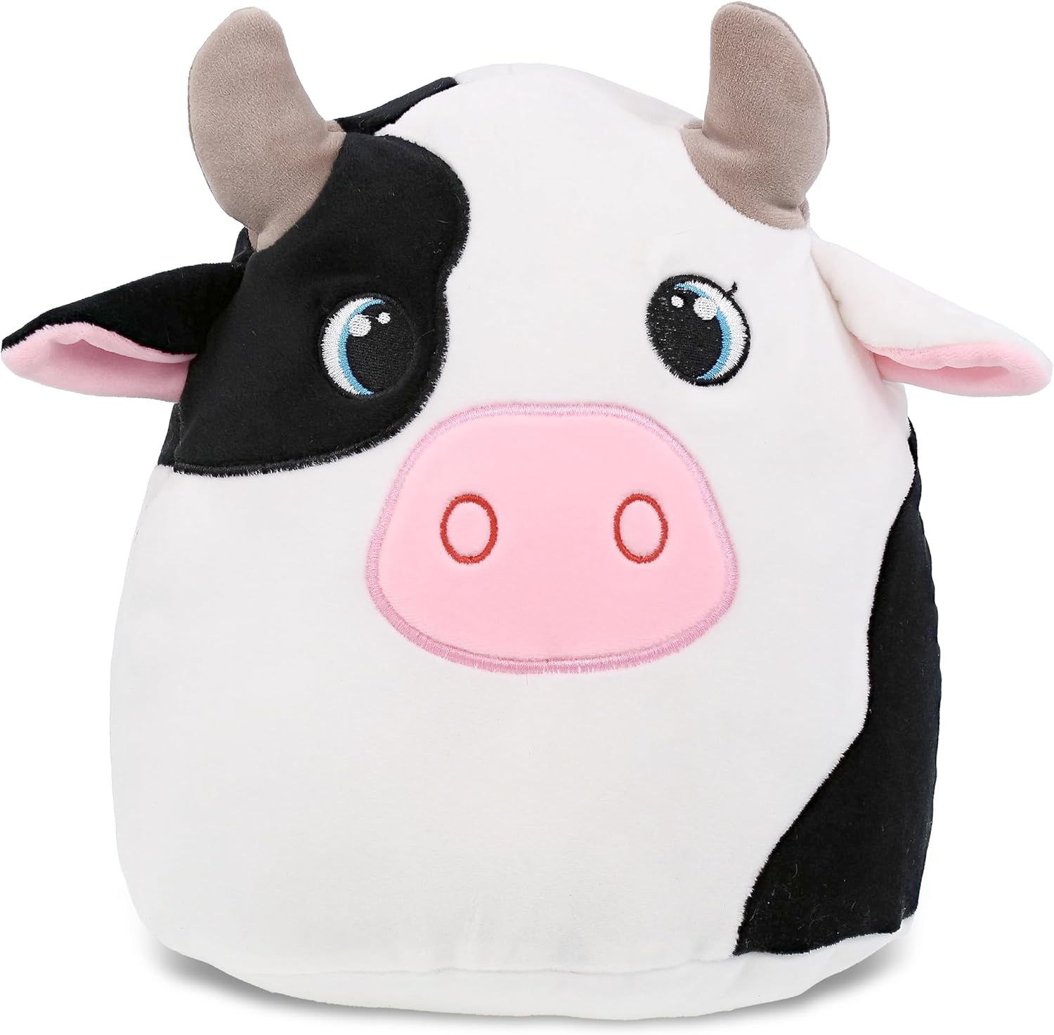DolliBu Snug-Mooshies Cow Plush Toy - 10 Inch