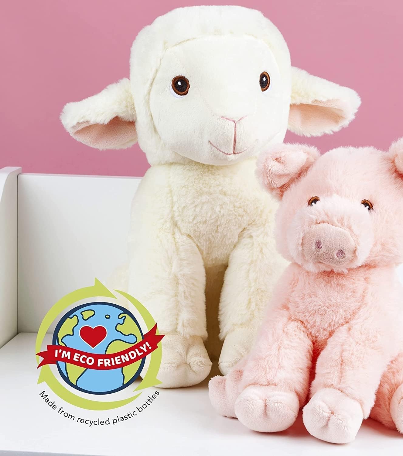 Deluxe Paws Your Planet 6 Eco Soft Plush Lamb Teddy Bear