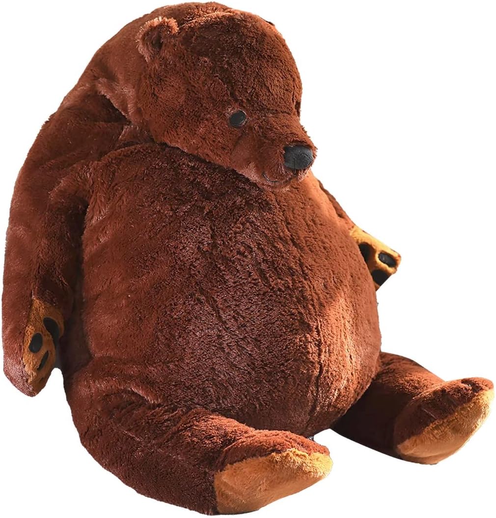 Yeqivo Giant Brown Bear Plush Toy 393inch