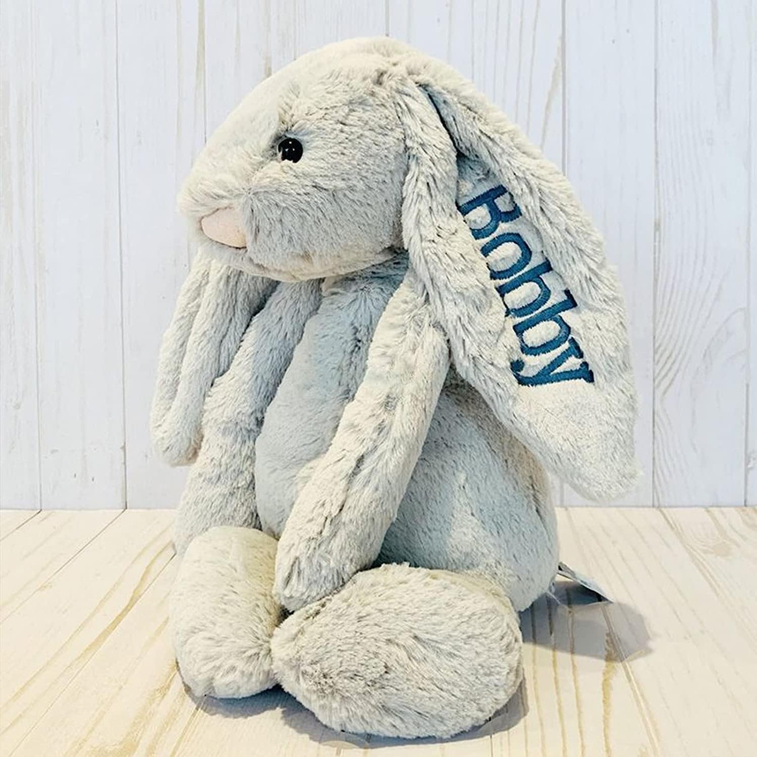 Personalized Baby Bunny Stuffed Animal Easter Gift