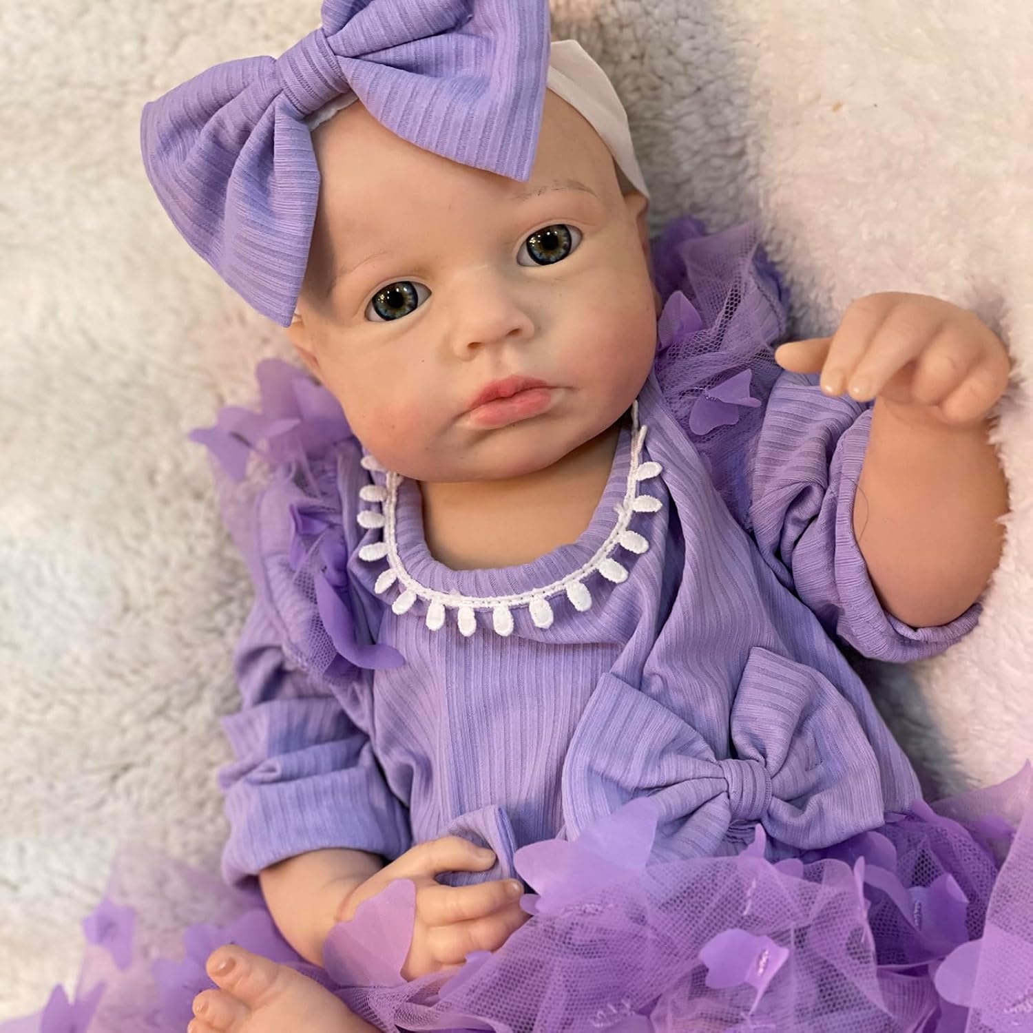 OtardDolls 18 Inch Realistic Silicone Baby Girl Doll