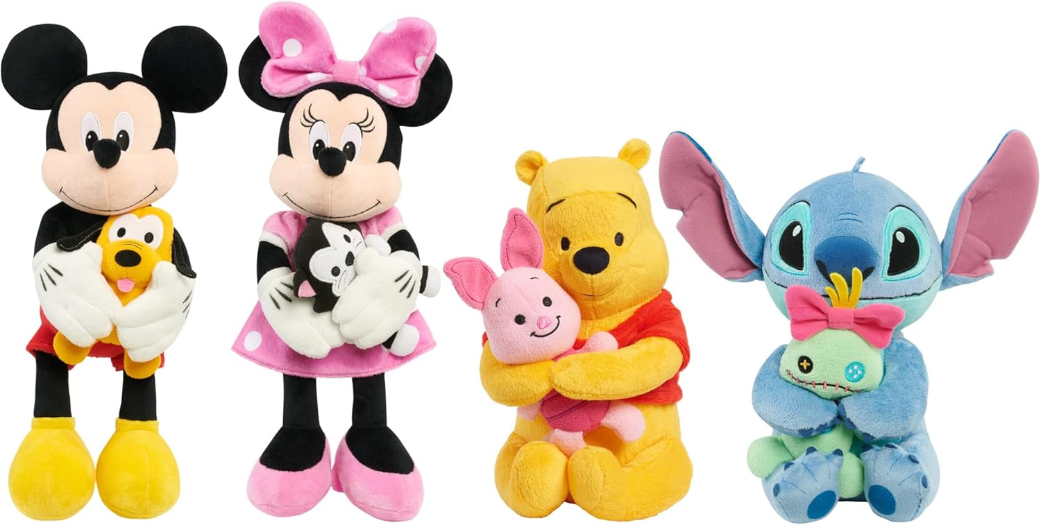 Disney Classics Lil Friends Minnie Mouse Plushie with Figaro