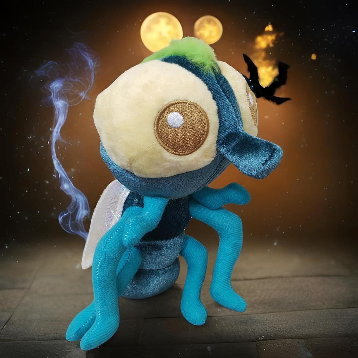 Cute Spider Plush Toy for Kids and Teens Blue