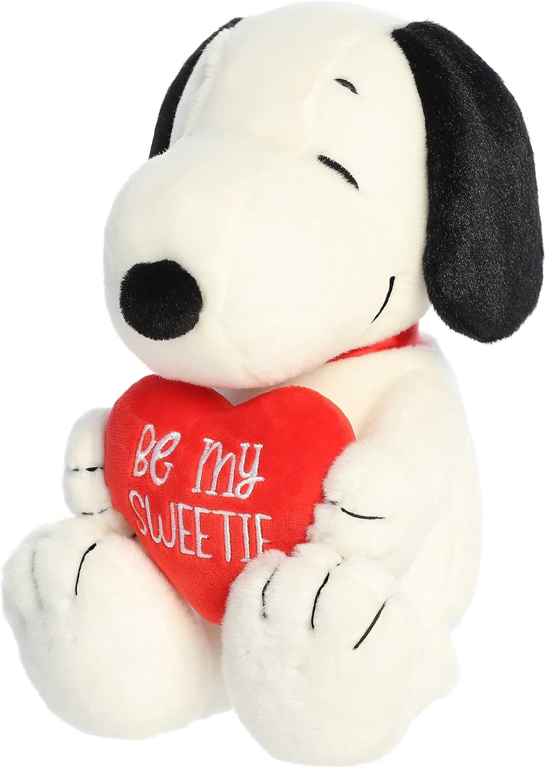 Aurora Snoopy Be My Sweetie Plush Stuffed Animal - 11 Inches