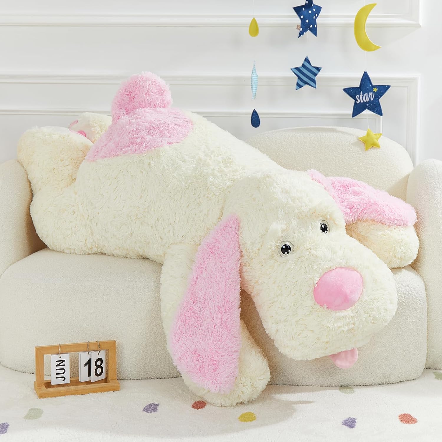 MaoGoLan Giant Stuffed Puppy Dog Plush Pillow Toy