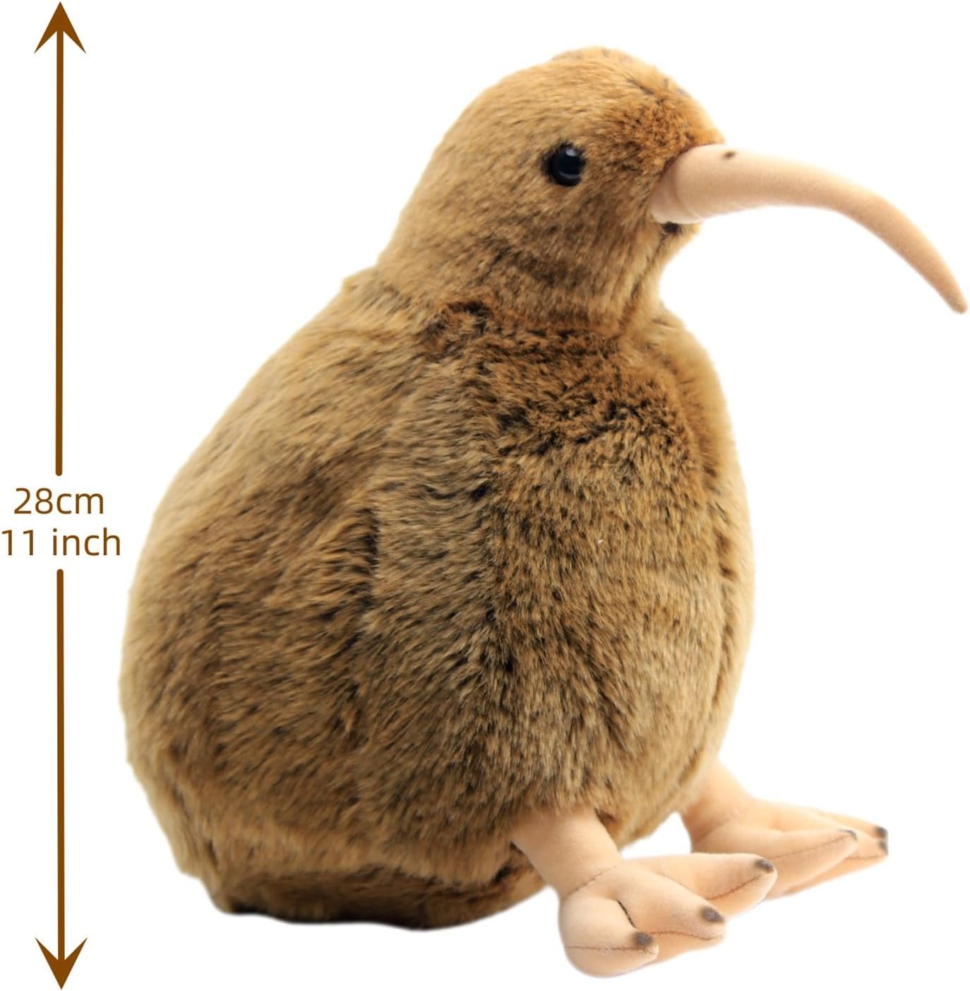 WinAdiGoo Kiwi Bird Plush Doll 11 Inch Cuddle Toy