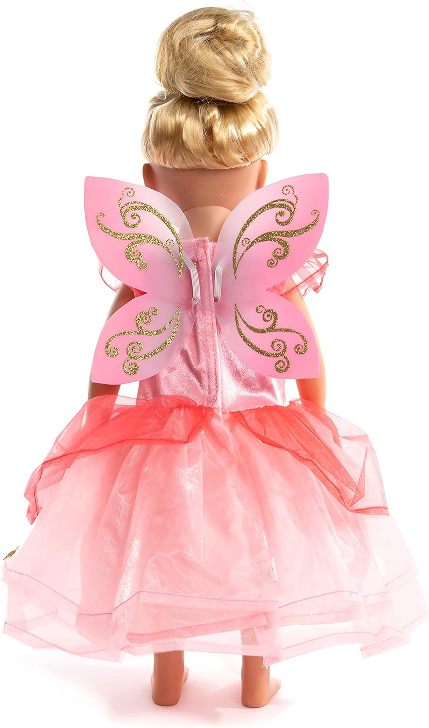Little Adventures Butterfly Fairy Girl Doll Dress with Wings