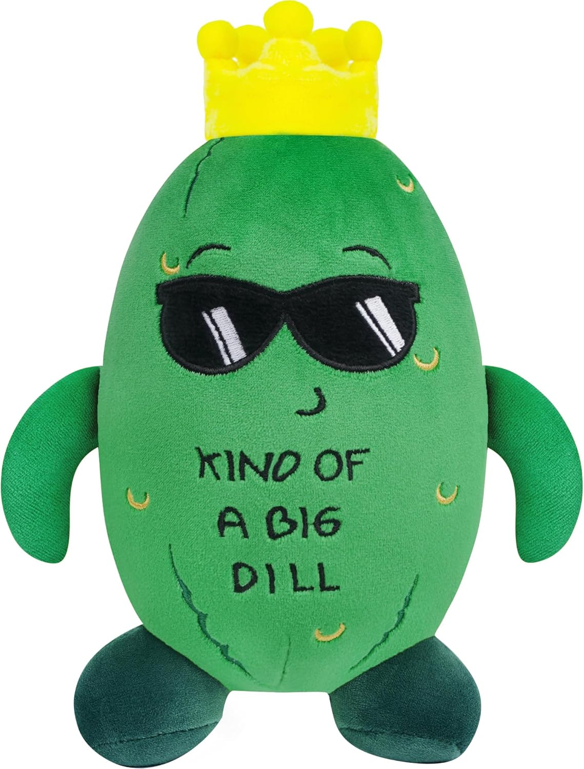 Pickle Stuffed Animal Plush Toy with Sunglasses