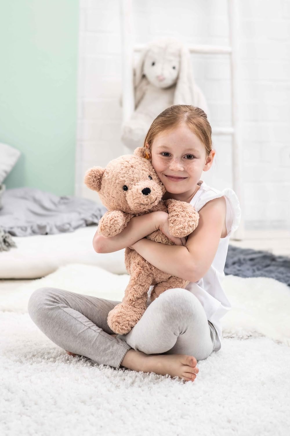 Steiff Jimmy Teddy Bear 16 Inches Light Brown