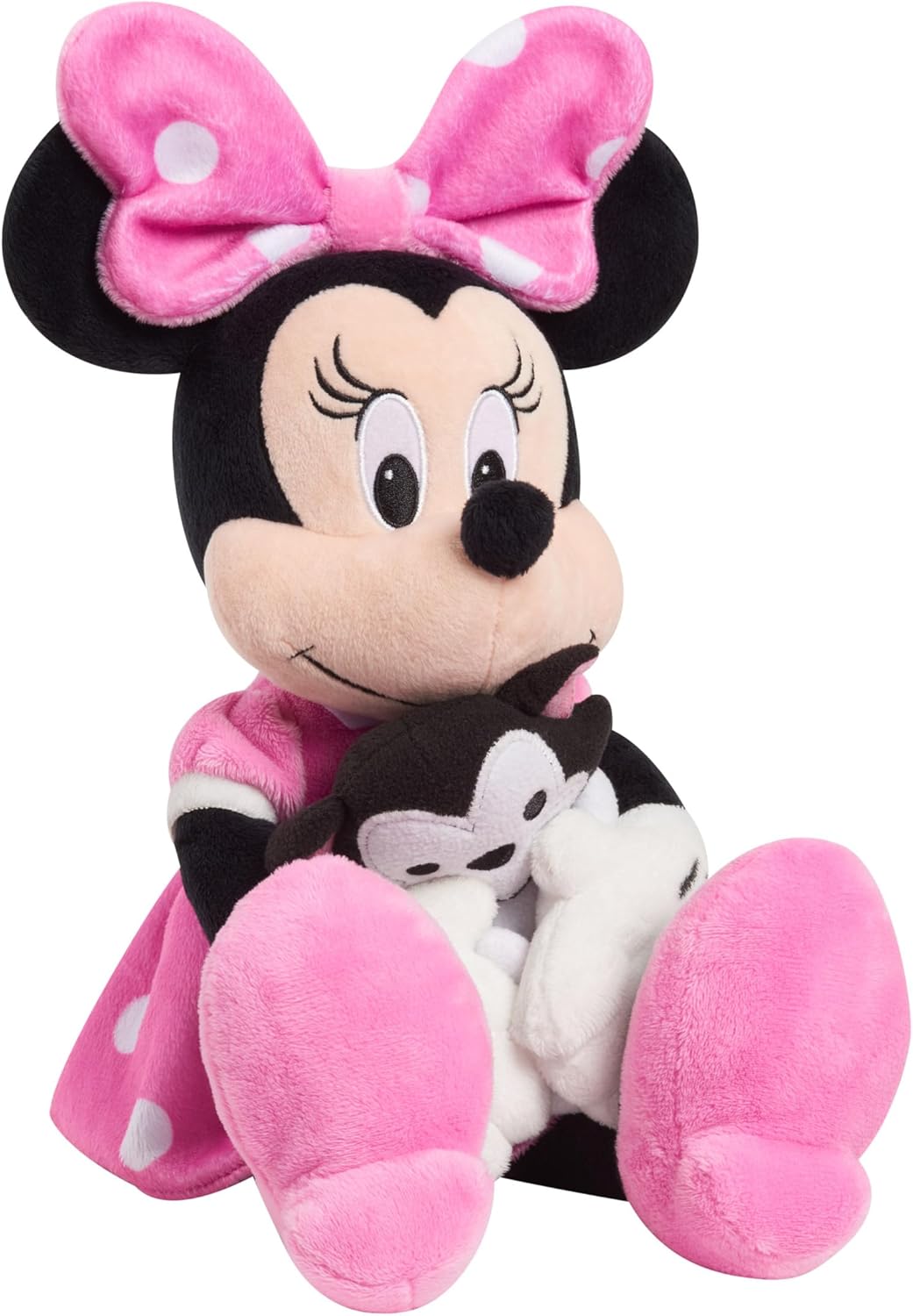 Disney Classics Lil Friends Minnie Mouse Plushie with Figaro