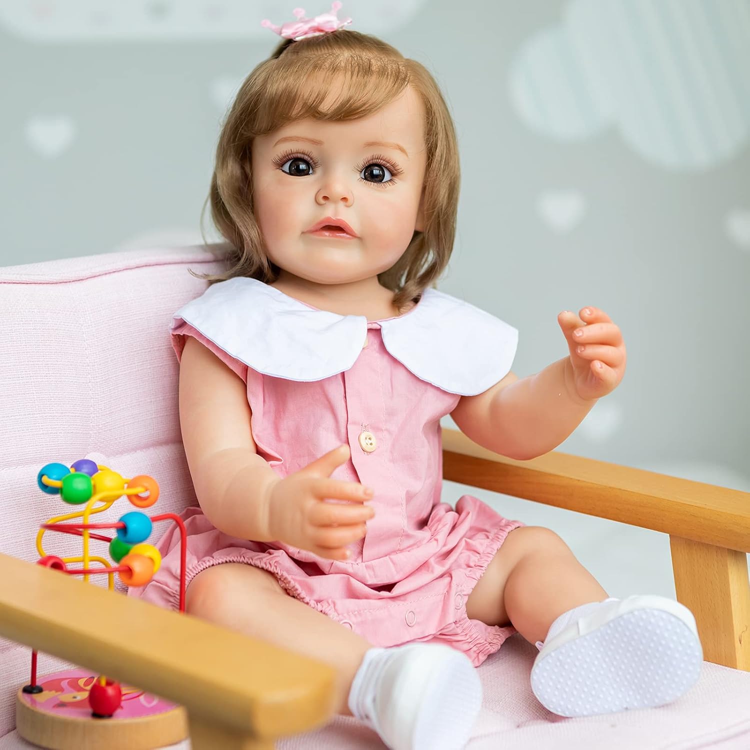 Angelbaby 55cm Full Body Silicone Reborn Baby Doll