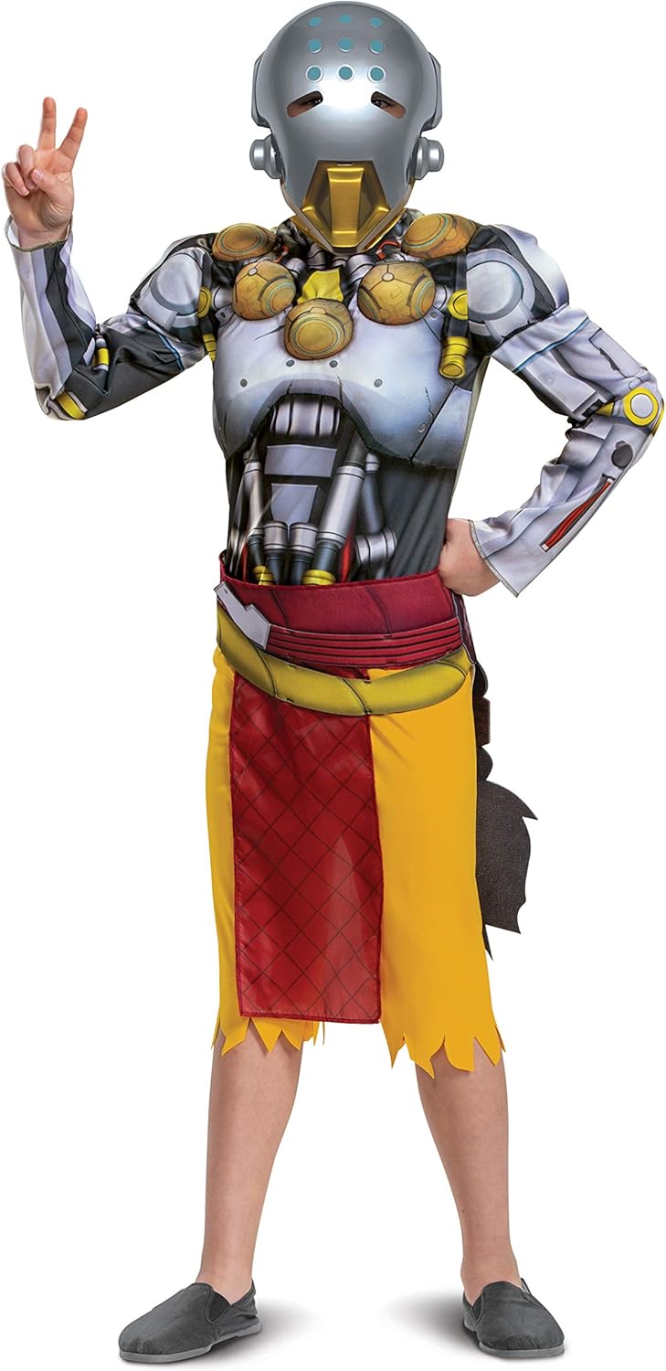 Overwatch Zenyatta Kids Costume with Padded Torso