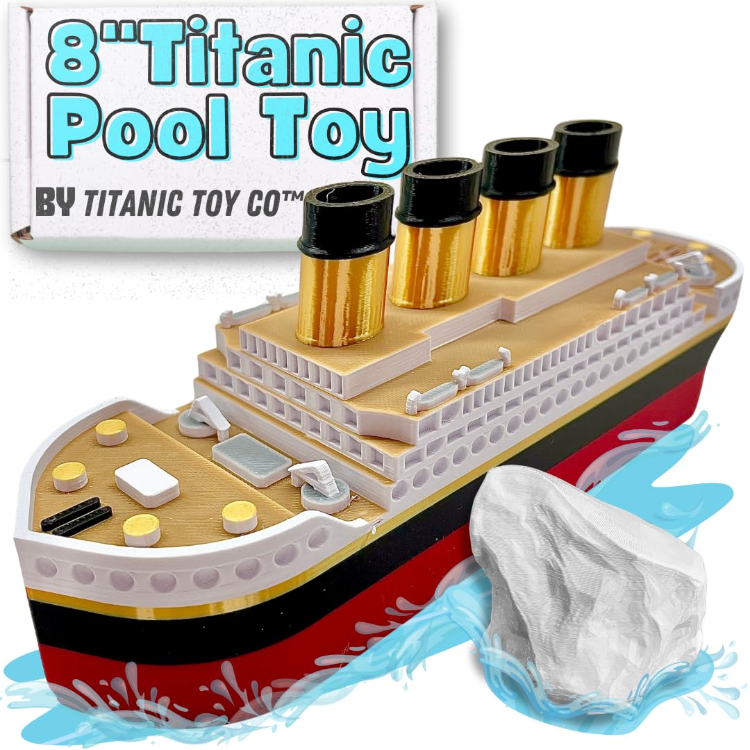 8 Titanic Pool Toy and Bath Toy by TitanicToyCo 1