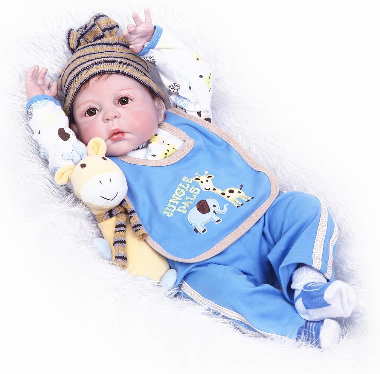 Pedolltree Reborn Baby Boy Clothing Set 20-22 Inches