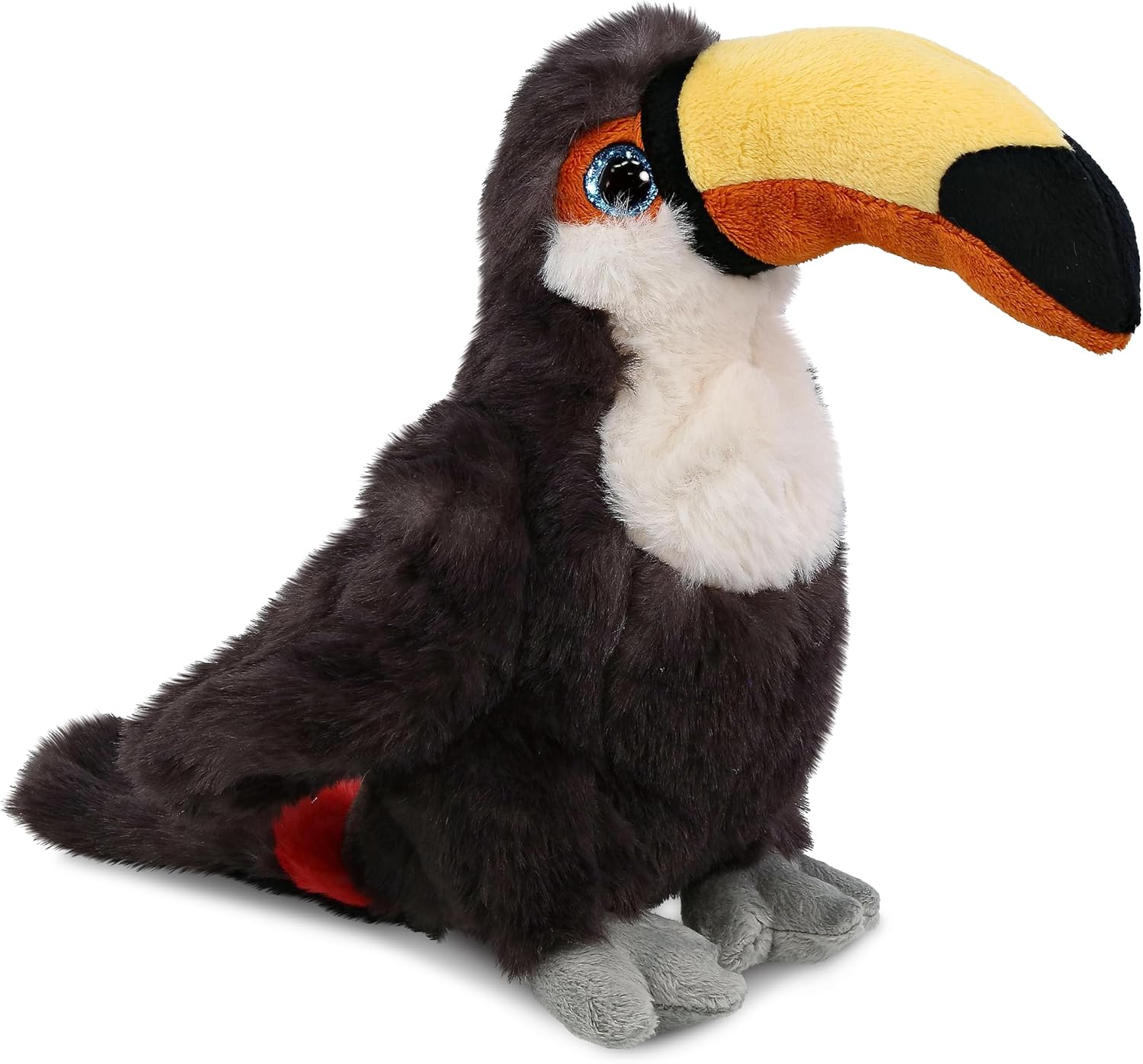 DolliBu Toucan Plush - 8 Inches Super Soft Stuffed Animal