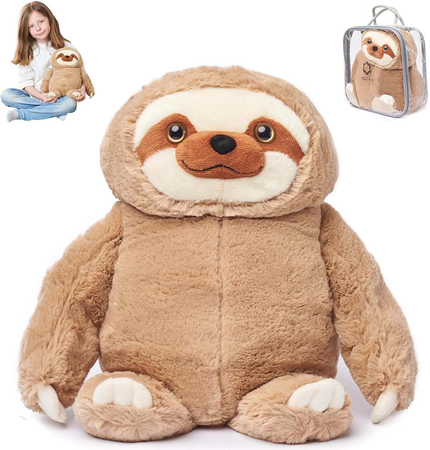 ODOXIA Weighted Sloth Anxiety Relief Plush