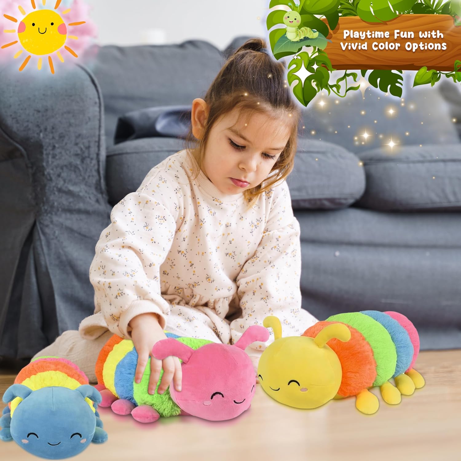 Forest Twelfth 20 Hungry Caterpillar Plush Toy