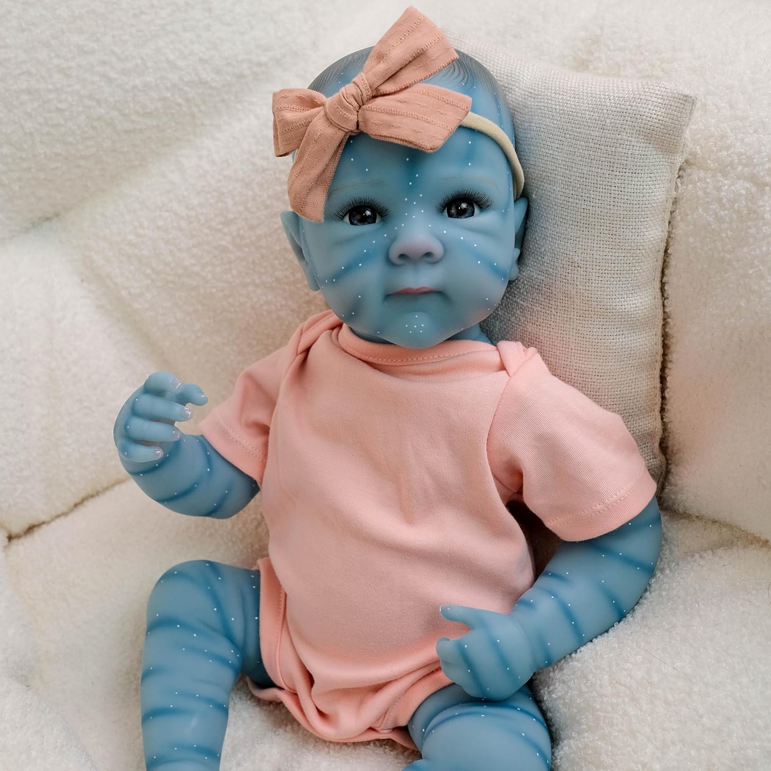 Zero Pam 18 Inch Realistic Baby Doll with Accessories