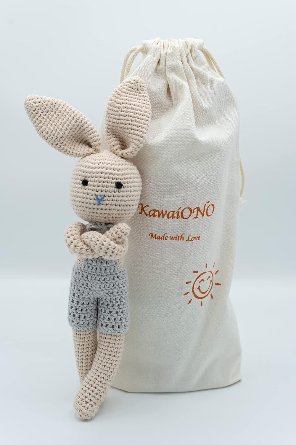 KawaiOnO Bunny Family Handmade Plushie Doll