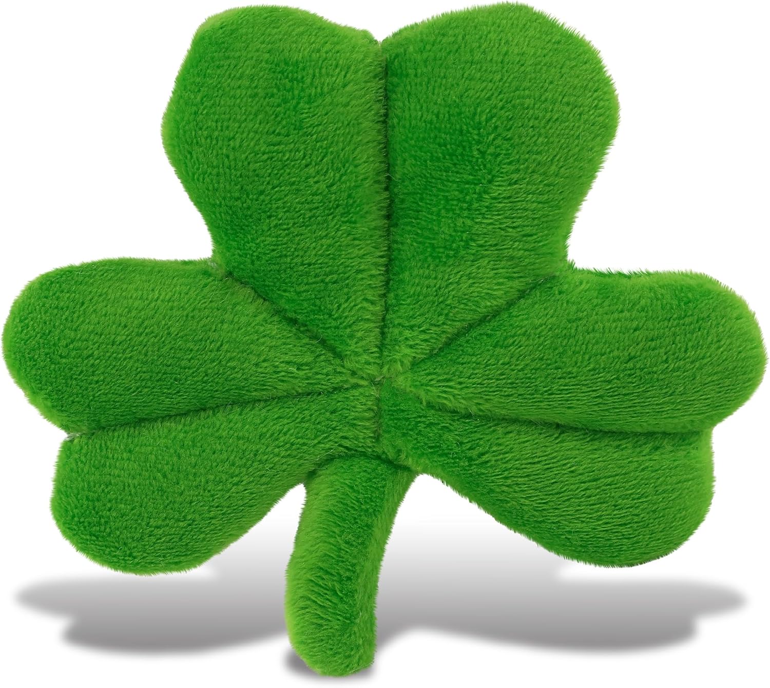 DolliBu Green Shamrock Plush Toy - 4 Inches
