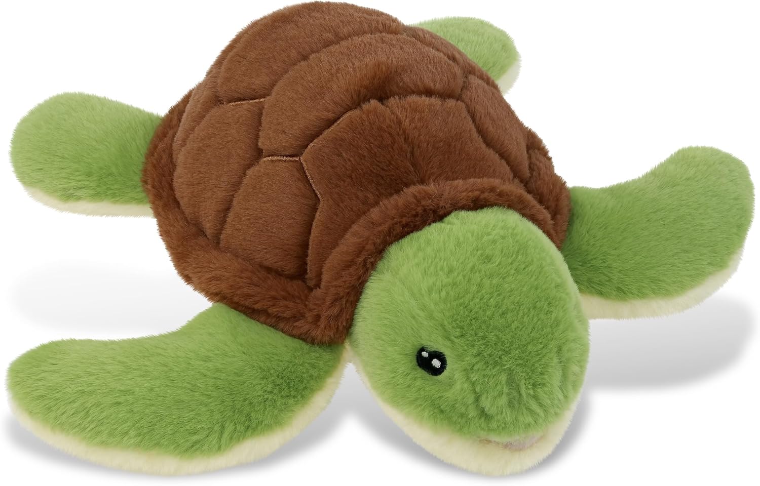 DolliBu Sea Turtle Plush Stuffed Animal 12 Inches