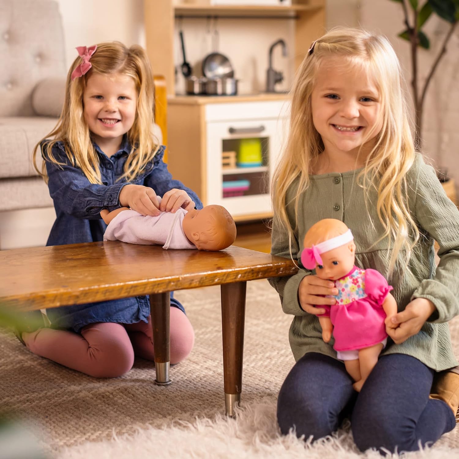 Babys First Bathtime Baby Softina Doll 1