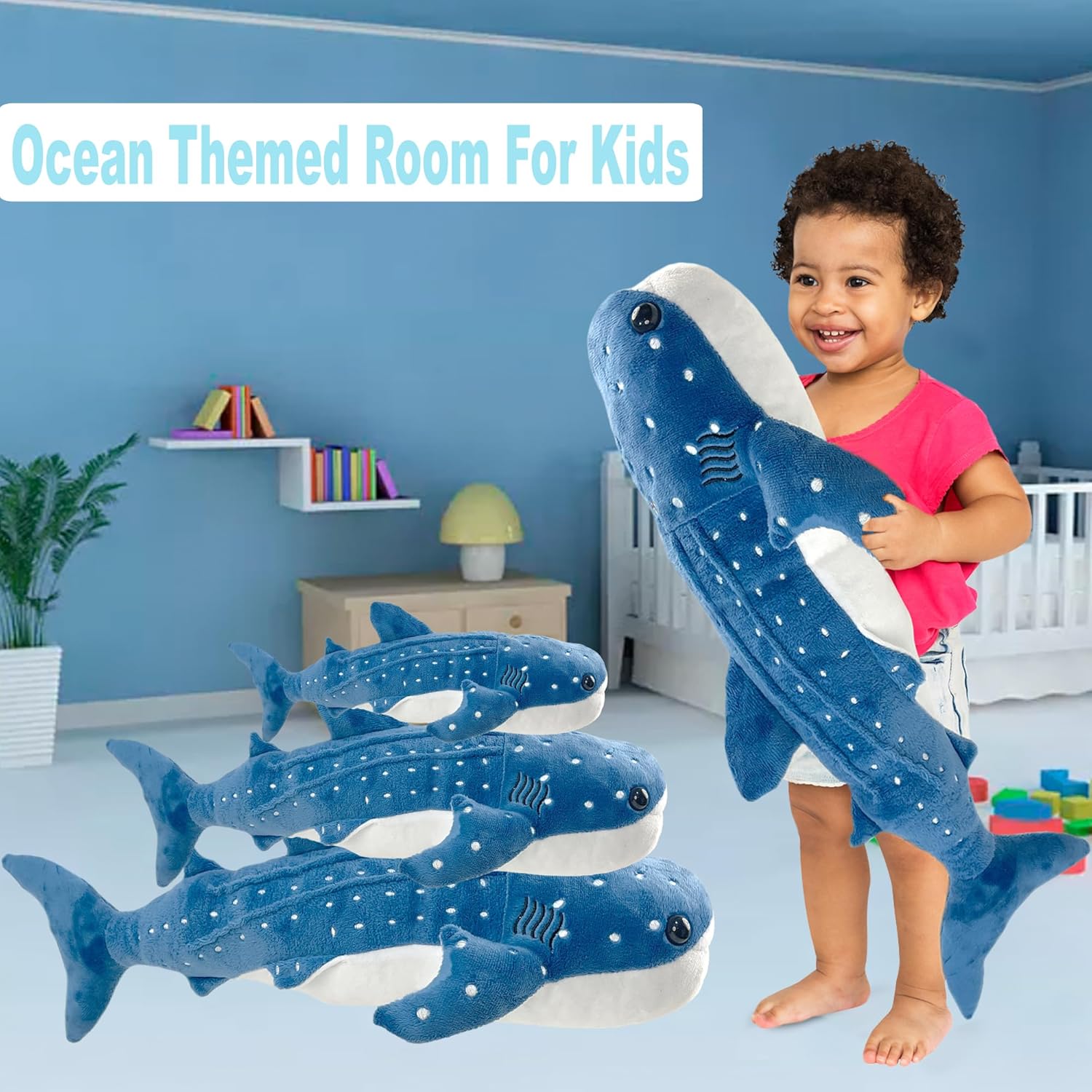 185 Inch Whale Shark Plush Toy for Kids