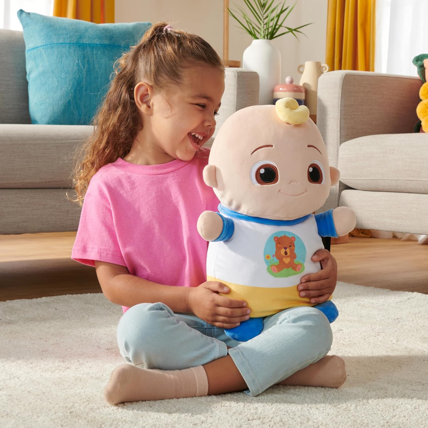 Squishmallows Original CoComelon JJ 14-Inch HugMees Plush