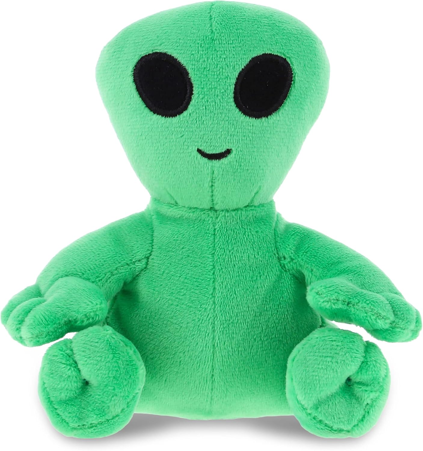 DolliBu Green Alien Plush Stuffed Animal 6 Inches 1
