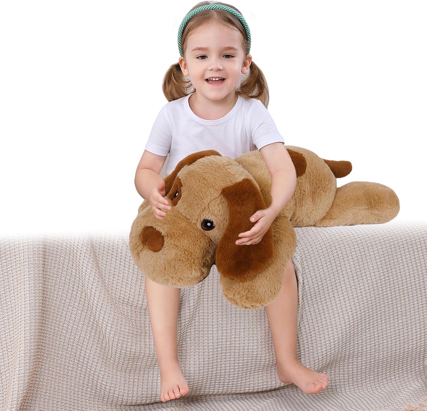 JellyMallow 5 lbs Weighted Plush Animal Pillow