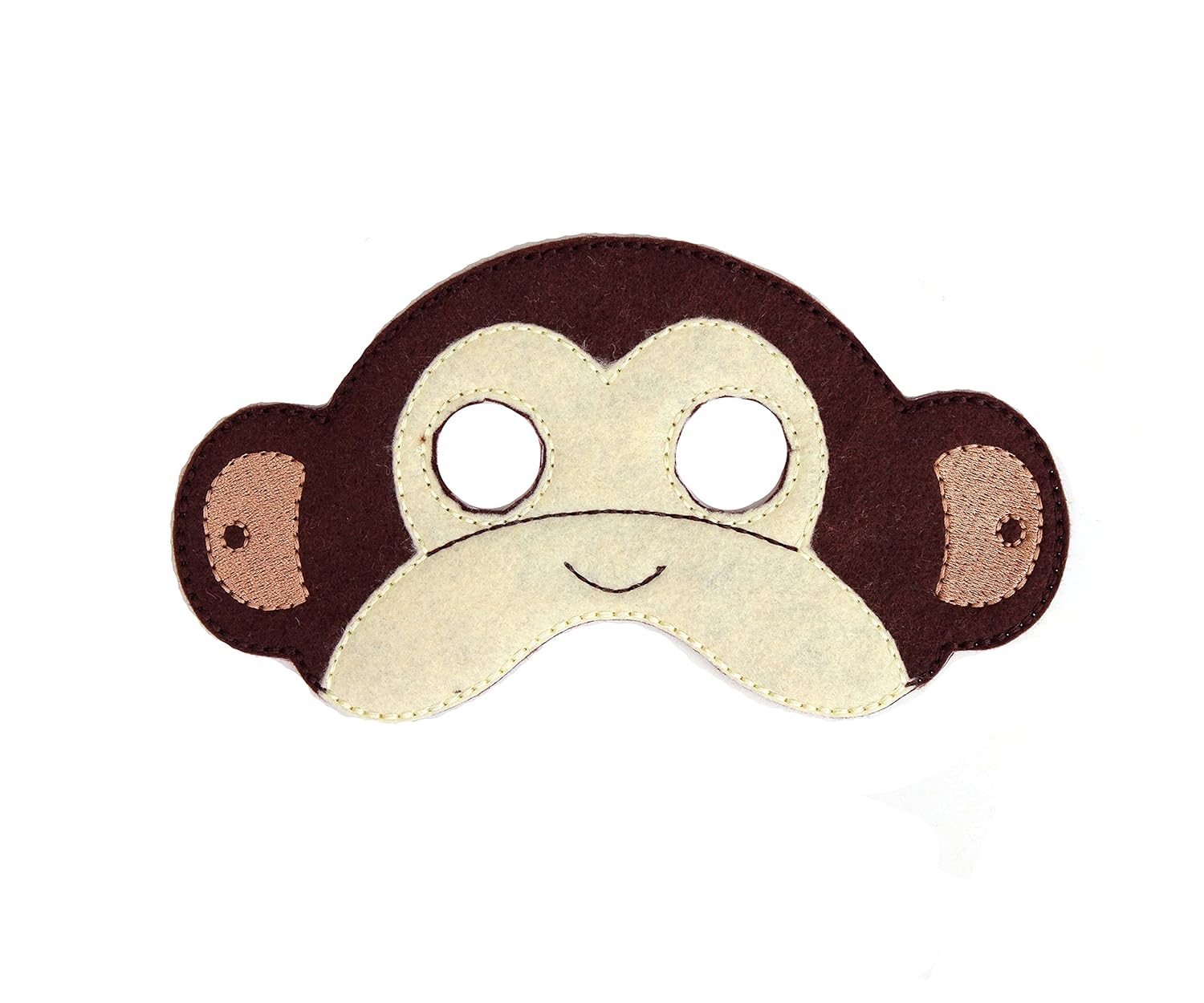 Baby WhatKnots Kids Monkey Felt Face Mask 1
