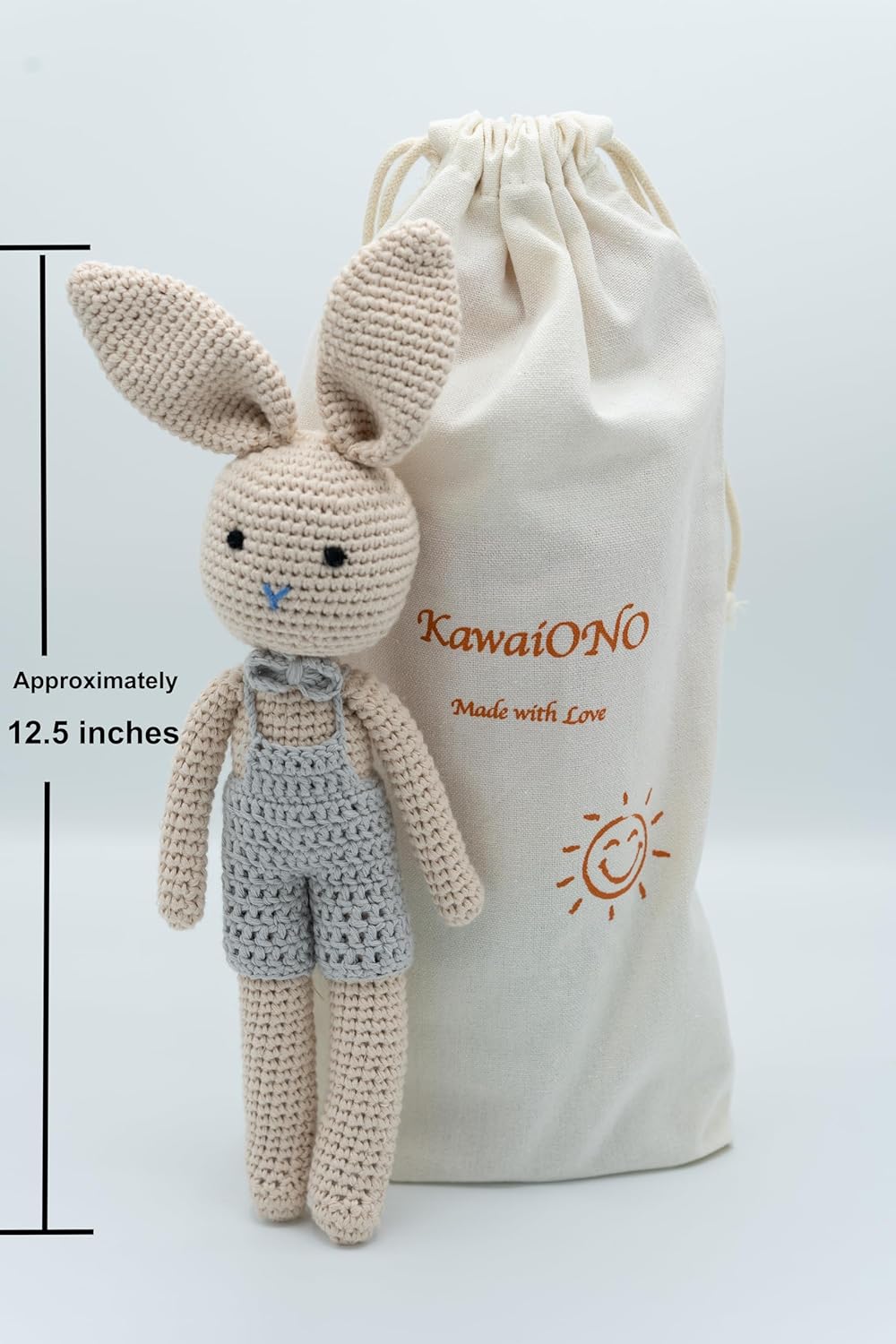 KawaiOnO Bunny Family Handmade Plushie Doll