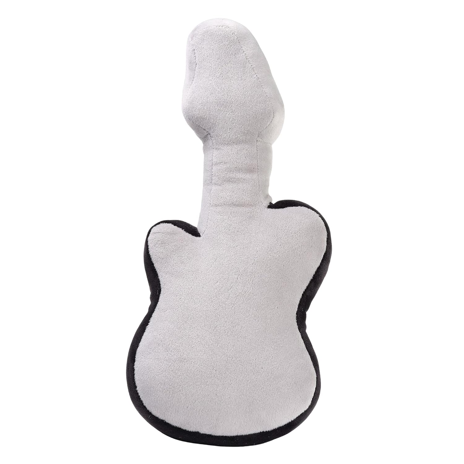 Lambs Ivy Rock Star Guitar Plush Toy - GrayBlack