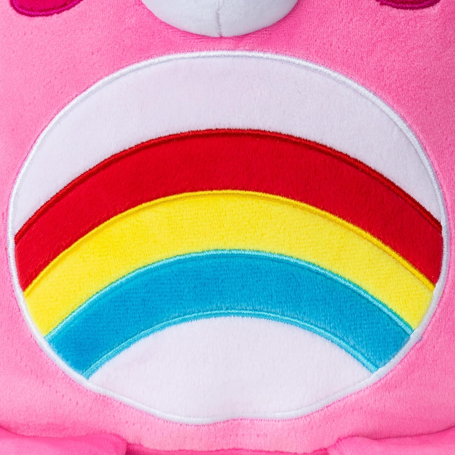 Care Bears Squishy Cheer Bear - 10 Plush Huggable Pink Toy