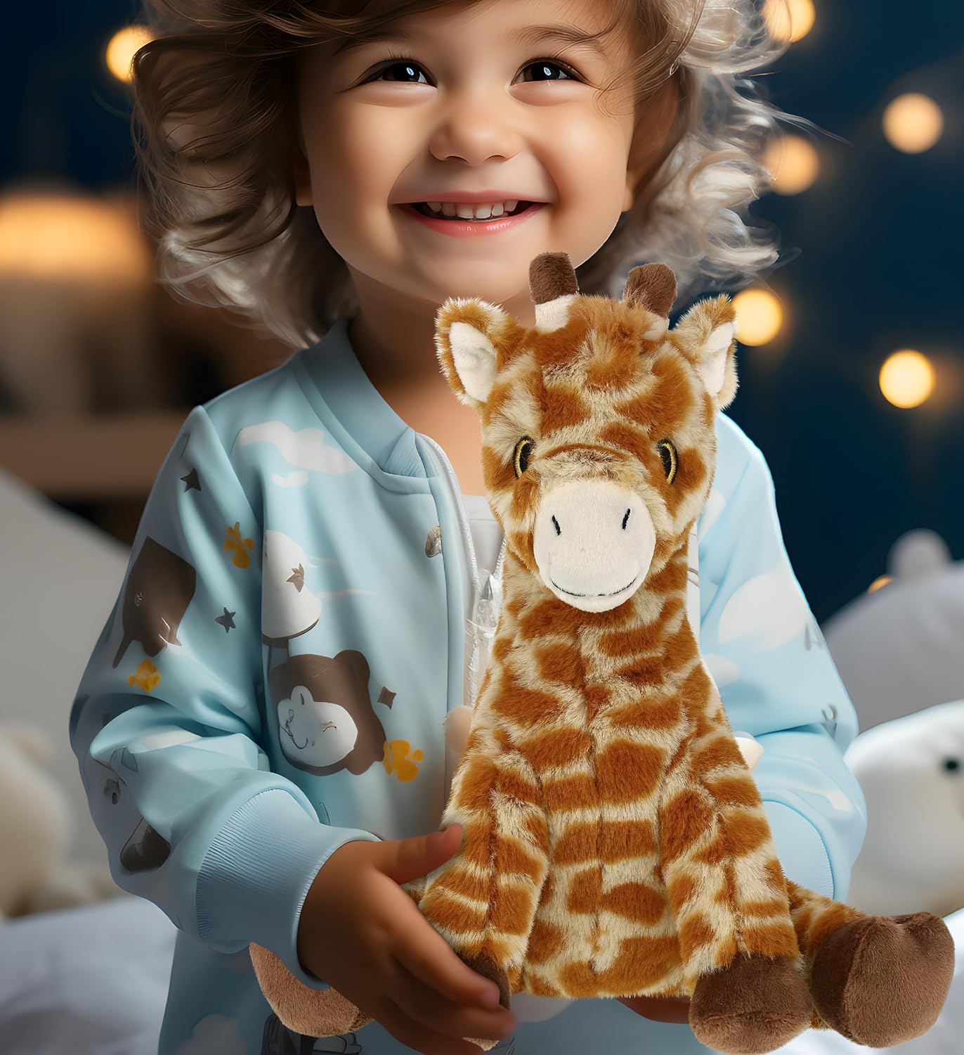 DolliBu Giraffe Plush Toy 10 Inches Soft and Realistic