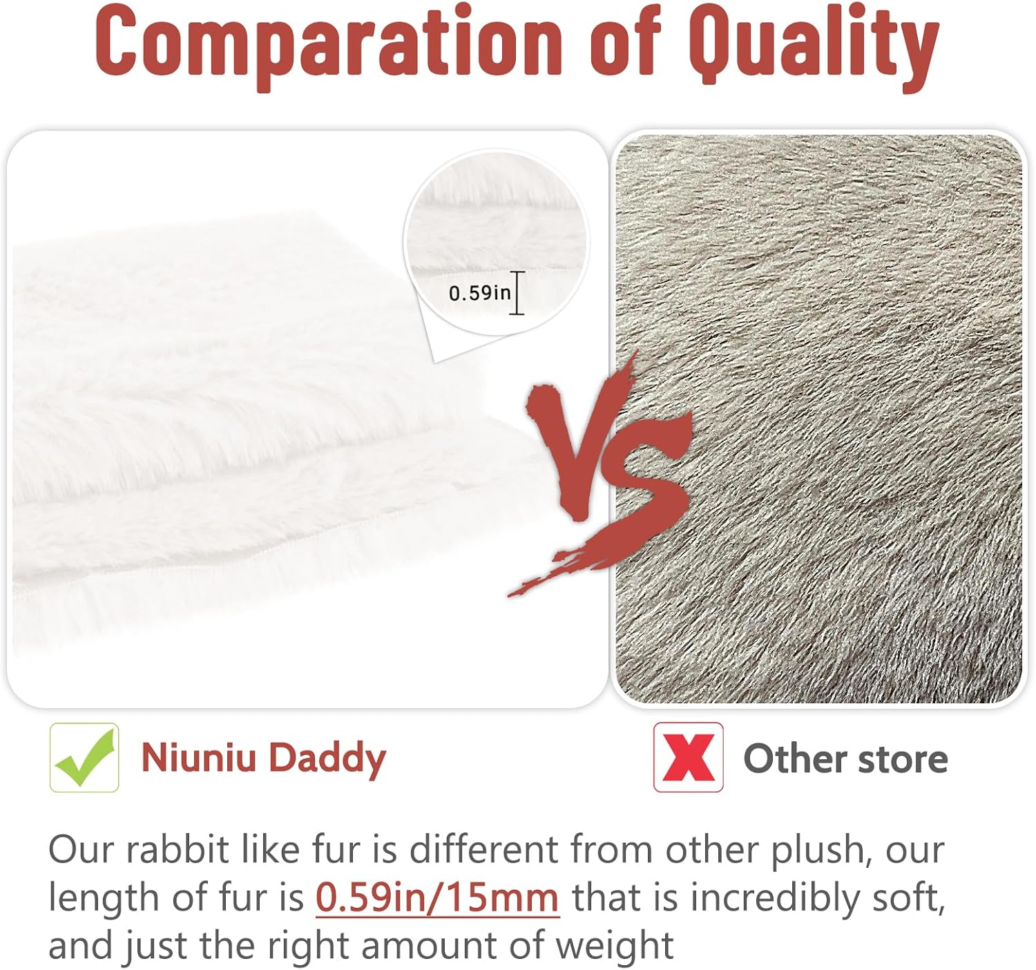 Niuniu Daddy 20 Polar Bear Weighted Plush Toy