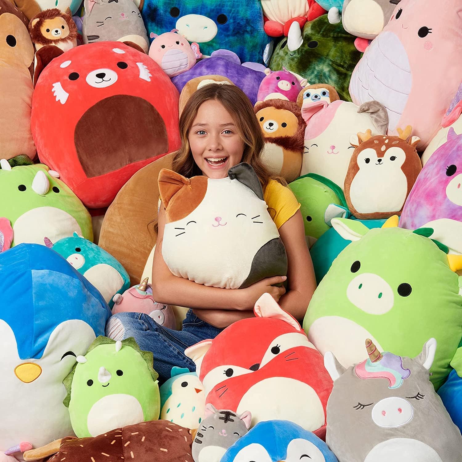 Squishmallows KellyToys - 12 Inch Red Cardinal Cazlan