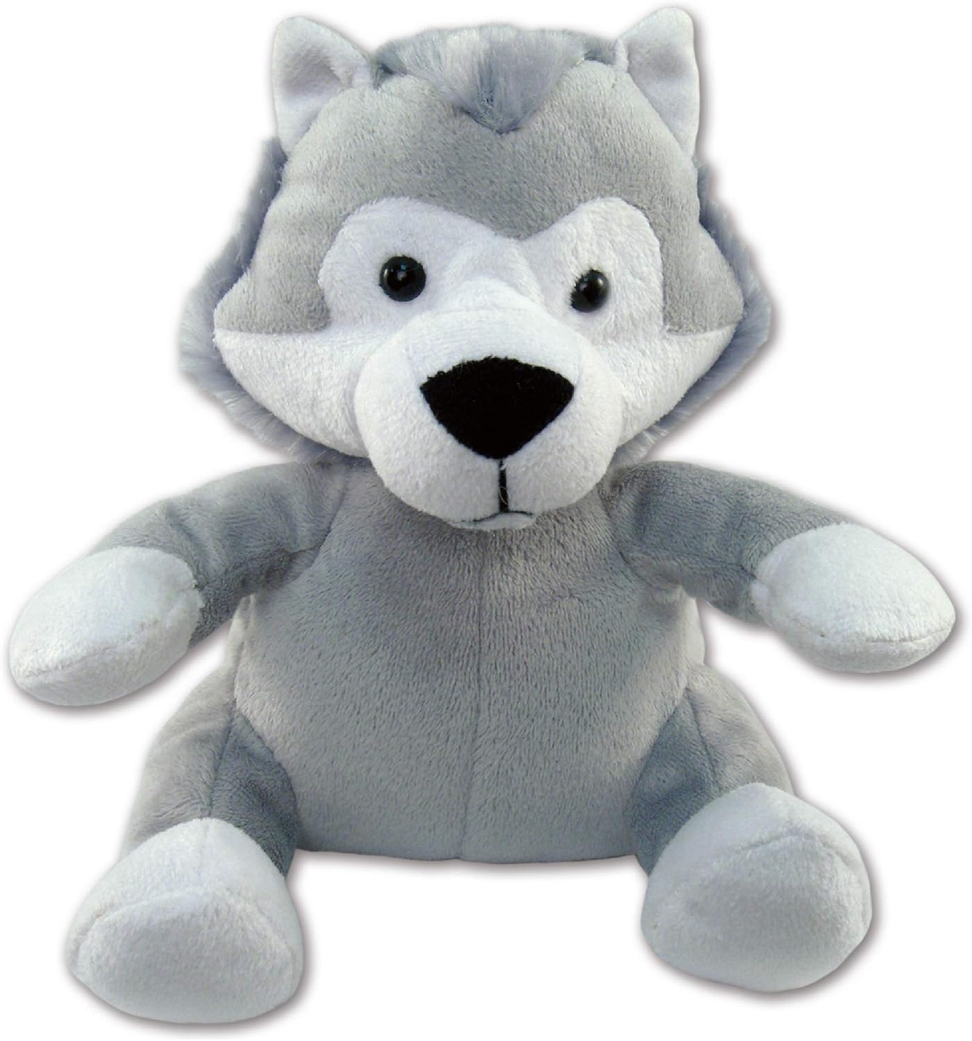 DolliBu Plush Wolf Stuffed Animal - 6 Inches