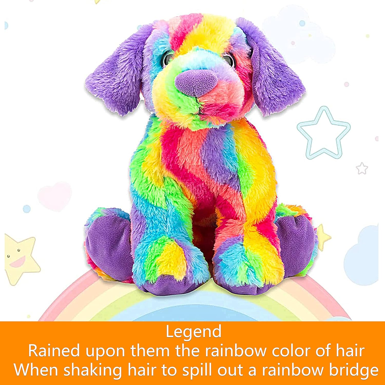 PUNP 16 Candy Labrador Plush Stuffed Animal