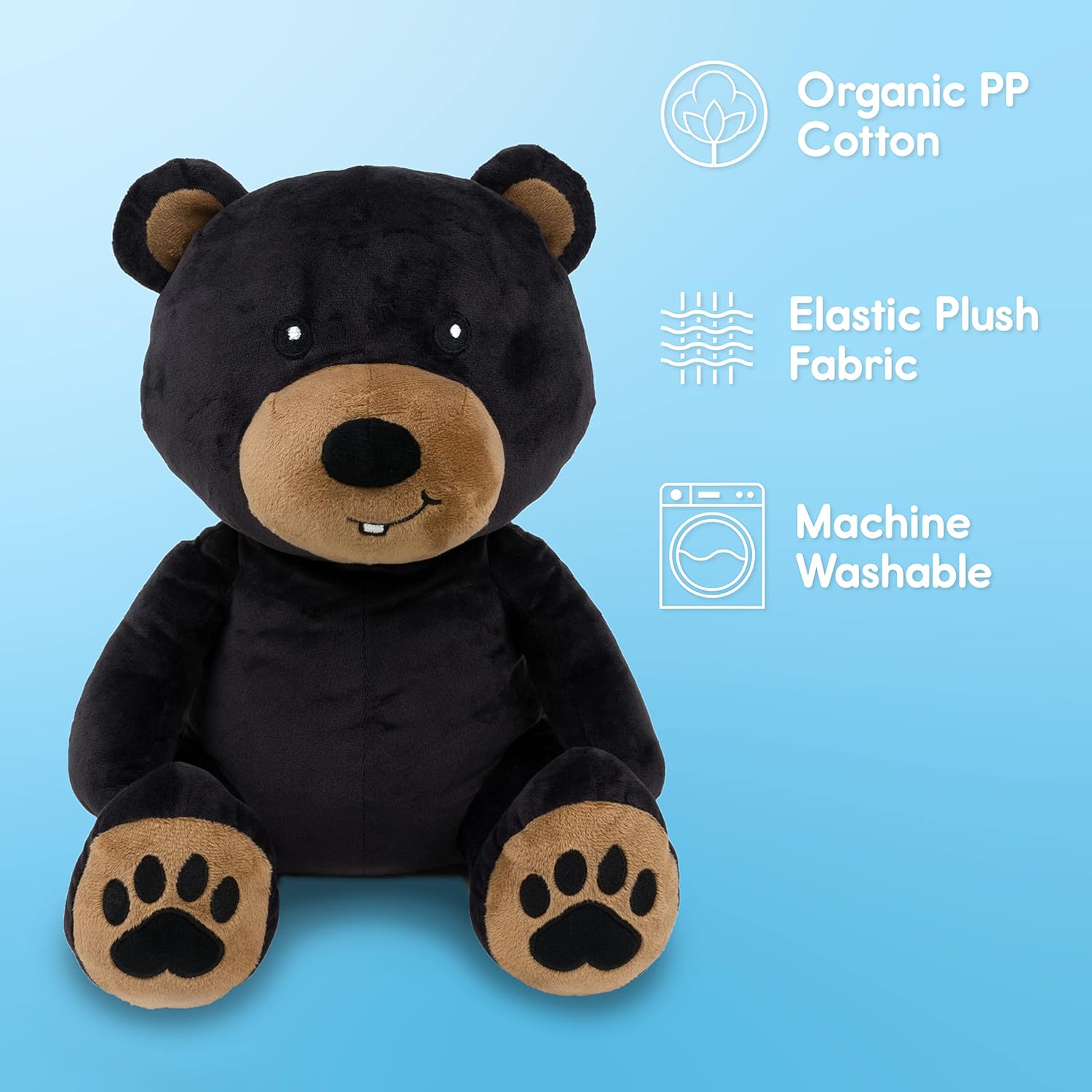 Snuggie Buggies Bear Stuffed Animal Ultra Soft Plushie